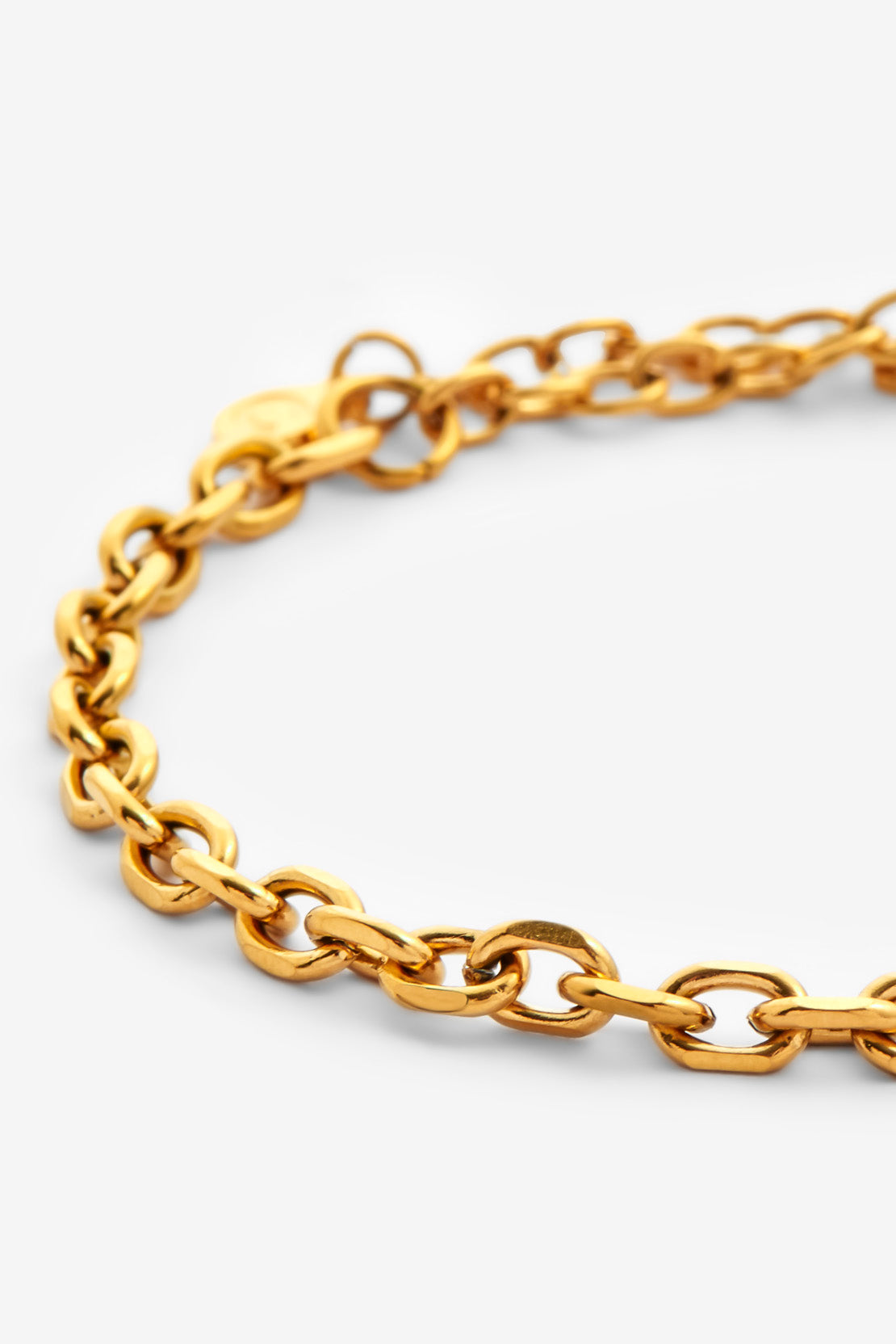 3 mm Hermes-Armband – Gold